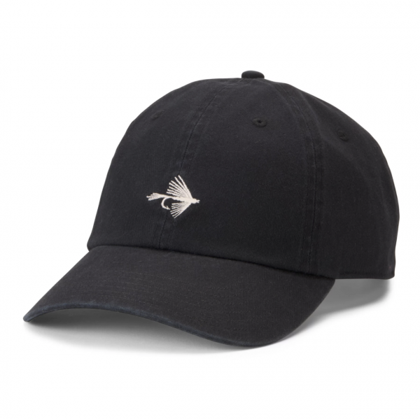 The Battenkill Contrast Fly Cap Washed Black